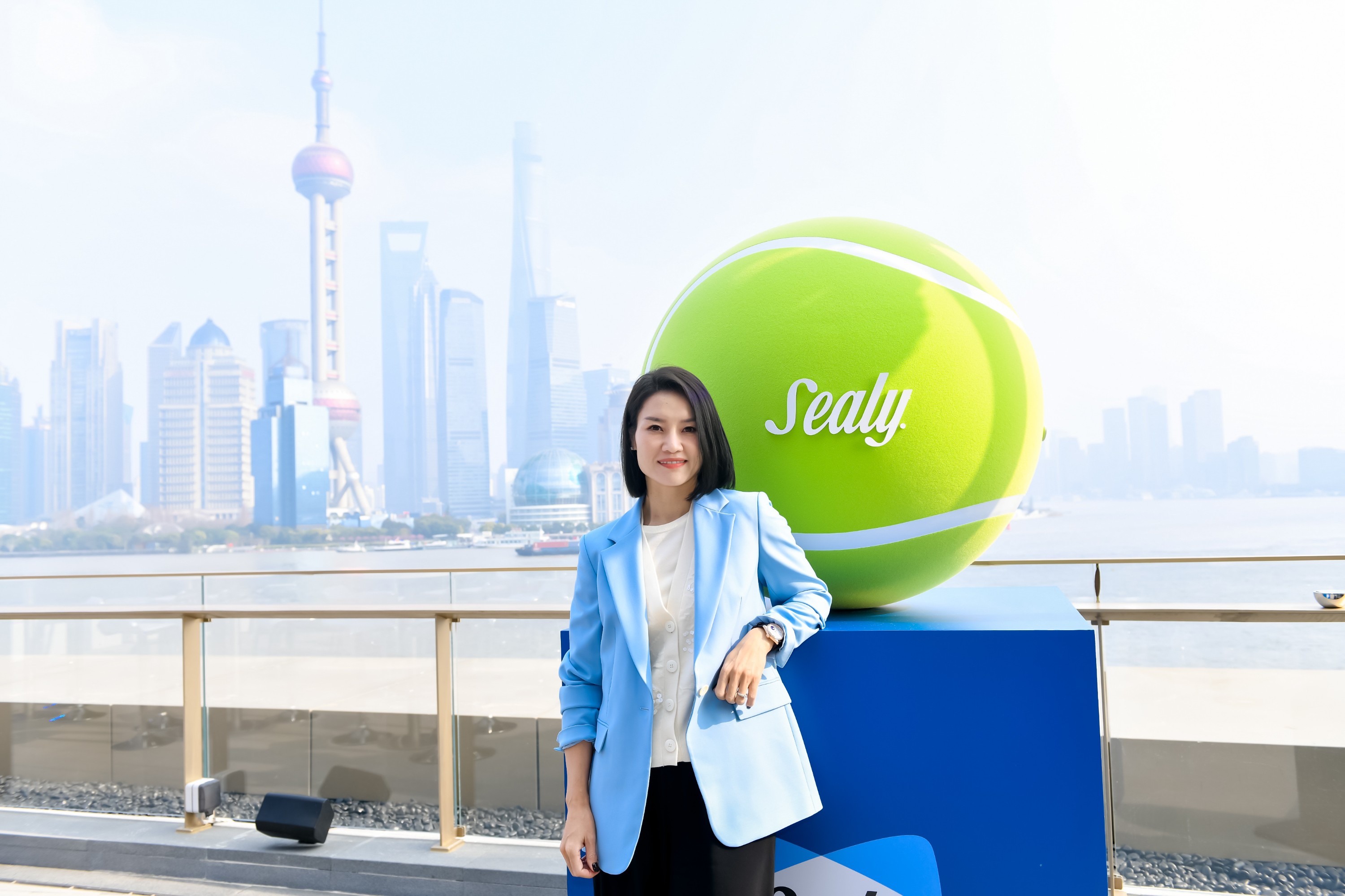 丝涟品牌大使李娜女士亲临现场